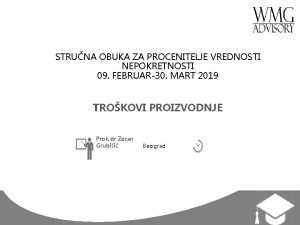 STRUNA OBUKA ZA PROCENITELJE VREDNOSTI NEPOKRETNOSTI 09 FEBRUAR30