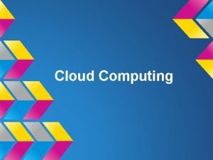 Cloud Computing La Computacin en Nube y el