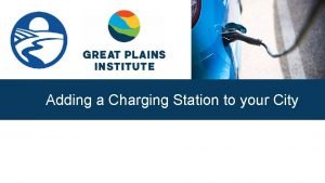 Adding a Charging Station to your City Charging