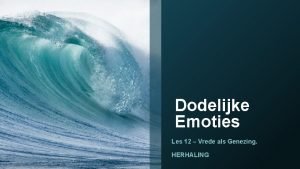 Dodelijke emoties