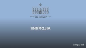 ENERGJIA 24 Dhjetor 2020 SHPRNDARJA E ENERGJIS ELEKTRIKE