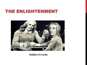 THE ENLIGHTENMENT QUESTION How did humans behave before