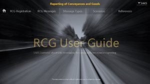 Rcg manifest