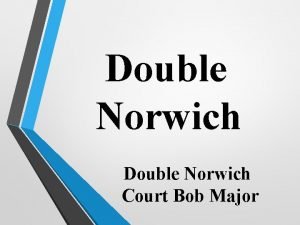 Double norwich court bob major