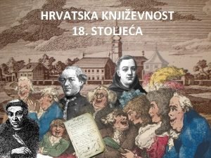 Hrvatska književnost 18. stoljeća