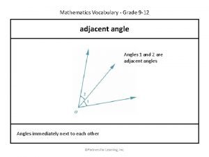 Angles grade 9