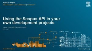 Scopus api example