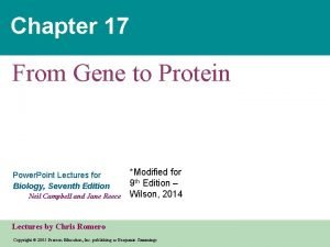 Protein power point
