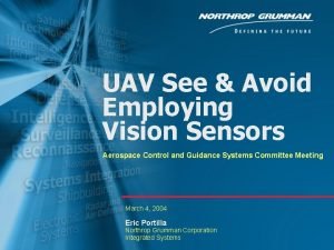 UAV See Avoid Employing Vision Sensors Aerospace Control