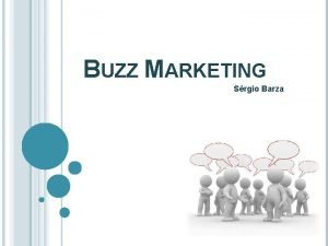 Buzz marketing exemplo
