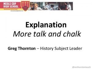 Greg thornton history