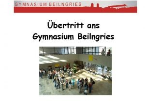 Gymnasium beilngries