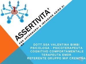 Assertività etimologia