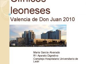 Clnicos leoneses Valencia de Don Juan 2010 Mara