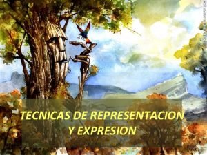 TECNICAS DE REPRESENTACION Y EXPRESION PLANIFICACION Y PLAZOS