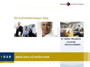 Activiteitenweger app