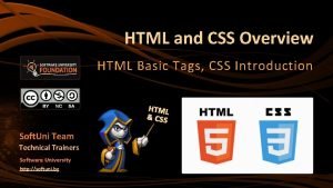 Css basic tags