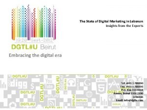 Digital marketing lebanon