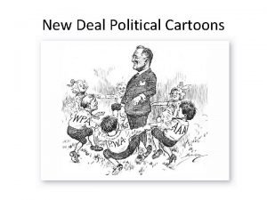 New deal political cartoon