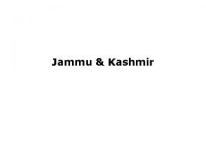 Jammu Kashmir 10 th CRM Team Ministry of