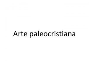 Arte paleocristiana domus ecclesiae