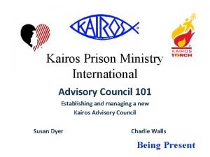 Kairos advisory Kairos advisory