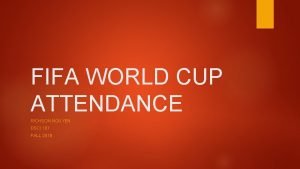 World cup attendance