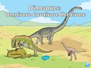 Apatosaurus herbivore carnivore