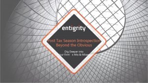Post Tax Season Introspection Beyond the Obvious Dig