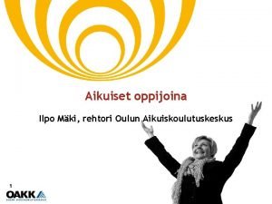 Oulun aikuiskoulutuskeskus