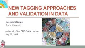 NEW TAGGING APPROACHES AND VALIDATION IN DATA Meenakshi