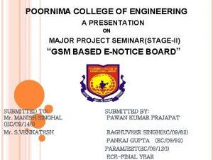 Poornima college