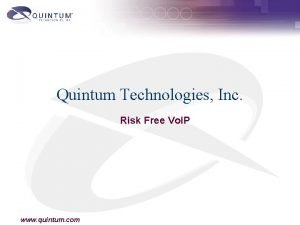 Quintum technologies
