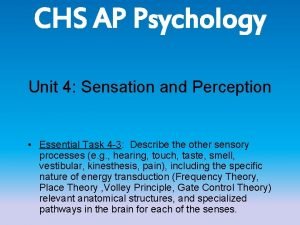 Ap psychology unit 4