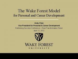 Wake forest opcd