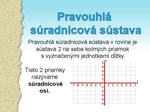 Pravouhla suradnicova sustava