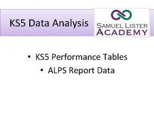 Ks5 performance tables