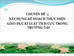 CHUYN 3 X Y DNG K HOCH THC