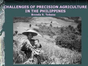 Precision agriculture in the philippines