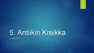 5 Antiikin Kreikka N 800 EKR Taustaa Kreetan