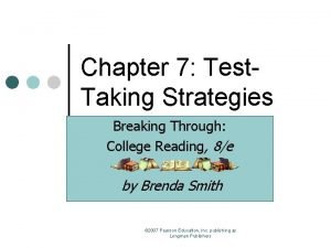 Breaking through college reading answer key