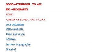 Difference between flora and fauna Difference between flora and fauna