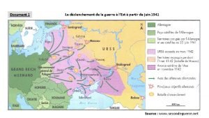 Document 1 Le dclenchement de la guerre lEst