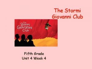 The stormi giovanni club