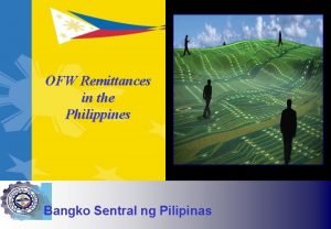 The Government of the Bangko Sentral Pilipinas Republic