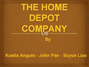 Angulo home depot