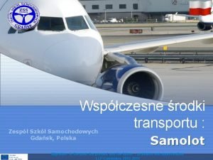 Wspczesne rodki transportu Zesp Szk Samochodowych Gdask Polska
