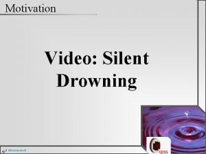Silent drowning video