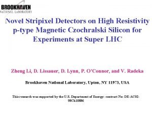 Novel Stripixel Detectors on High Resistivity ptype Magnetic