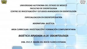 UNIVERSIDAD AUTONOMA DEL ESTADO DE MEXICO FACULTAD DE